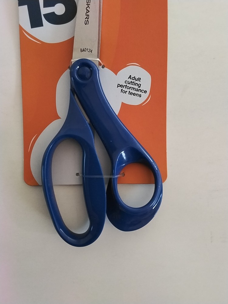 Fiskars 8" Teen Scissors Blue Handle (NEW)