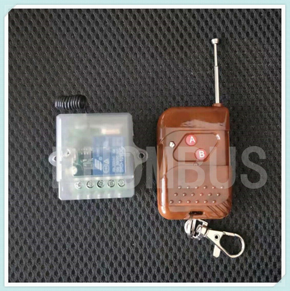 Wireless Remote Control Delay Switch System 12V 1CH Transmitter&Receiver 433MHz