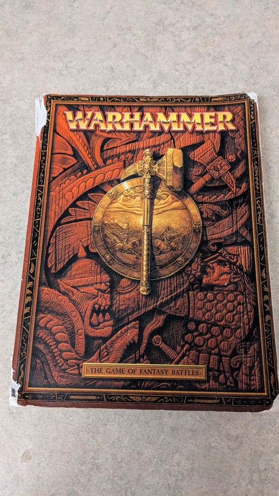 Warhammer Fantasy 6th Edition Main Rulebook Core Softcover 2002