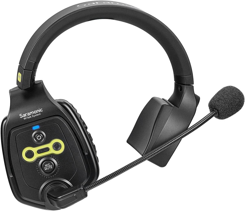 Saramonic WiTalk-SMH Full-Duplex Wireless Intercom Single-Ear Master Headset