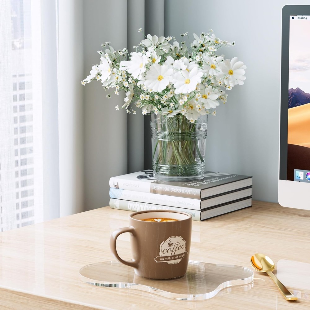 Acrylic Coaster Clear Cloud Shape