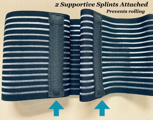 5.25" Broken Rib Brace- Elastic Chest Wrap Compression Support Belt Post Surgery