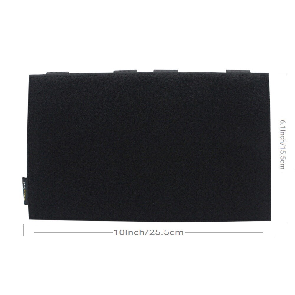 Molle Tactical Vest Hook Loop Panel 1000D Nylon for EDC Tool Bag