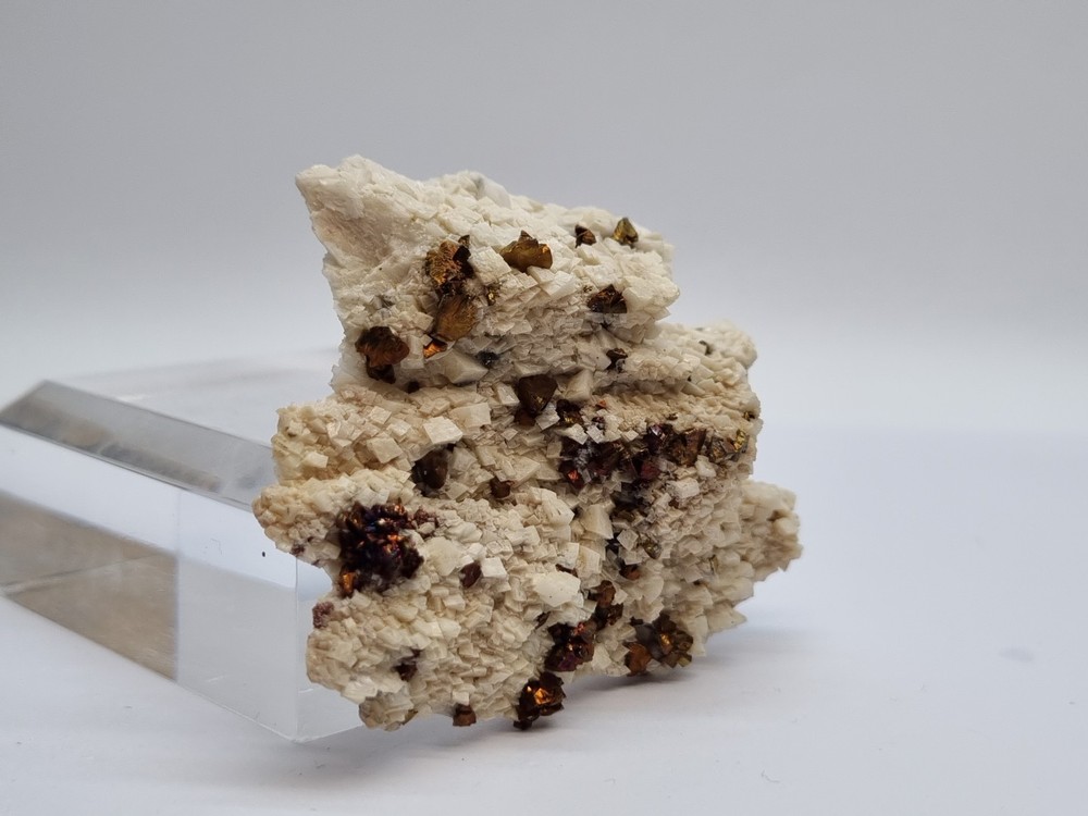 Minerals◇Calcipyrite with Siderite origin Breislar Germany