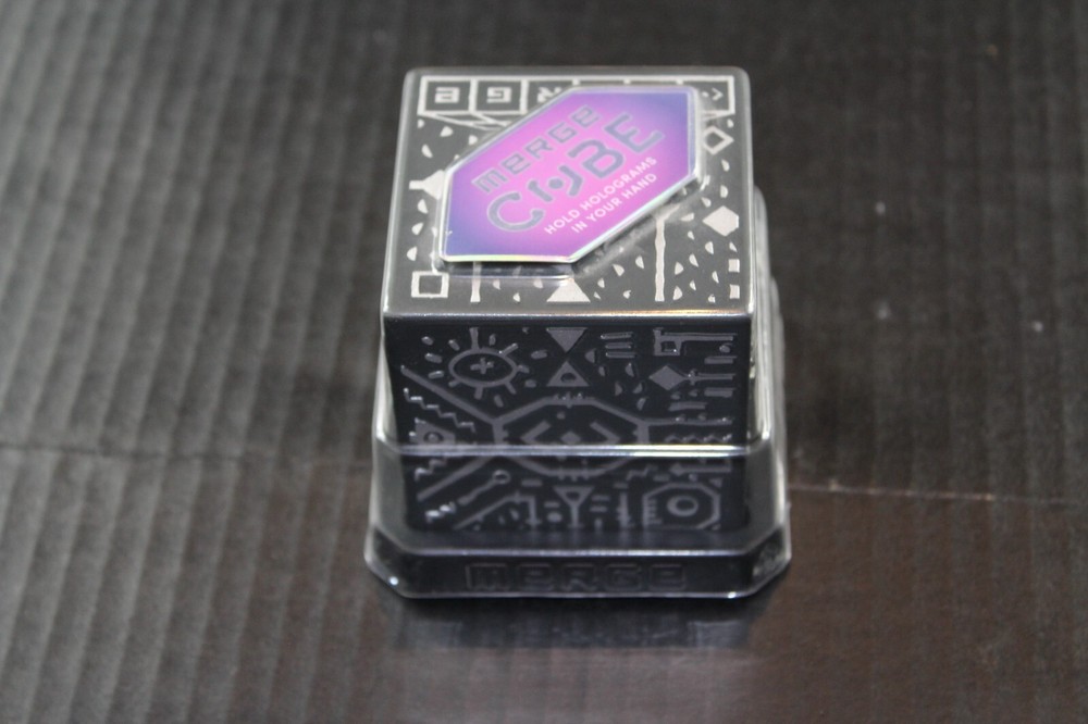 Merge Cube 3” AR VR Augmented Reality Interactive Hologram Foam Cube No Box