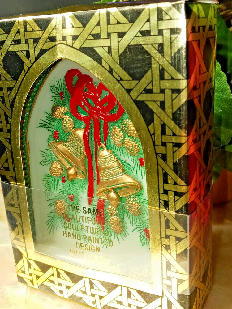 5"IN VINTAGE CHRISTMAS CANDLE