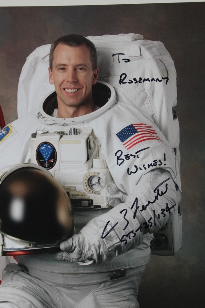 Astronaut Autograph - Space - Shuttle - Andrew Jay Feustel - Signed Inscribed