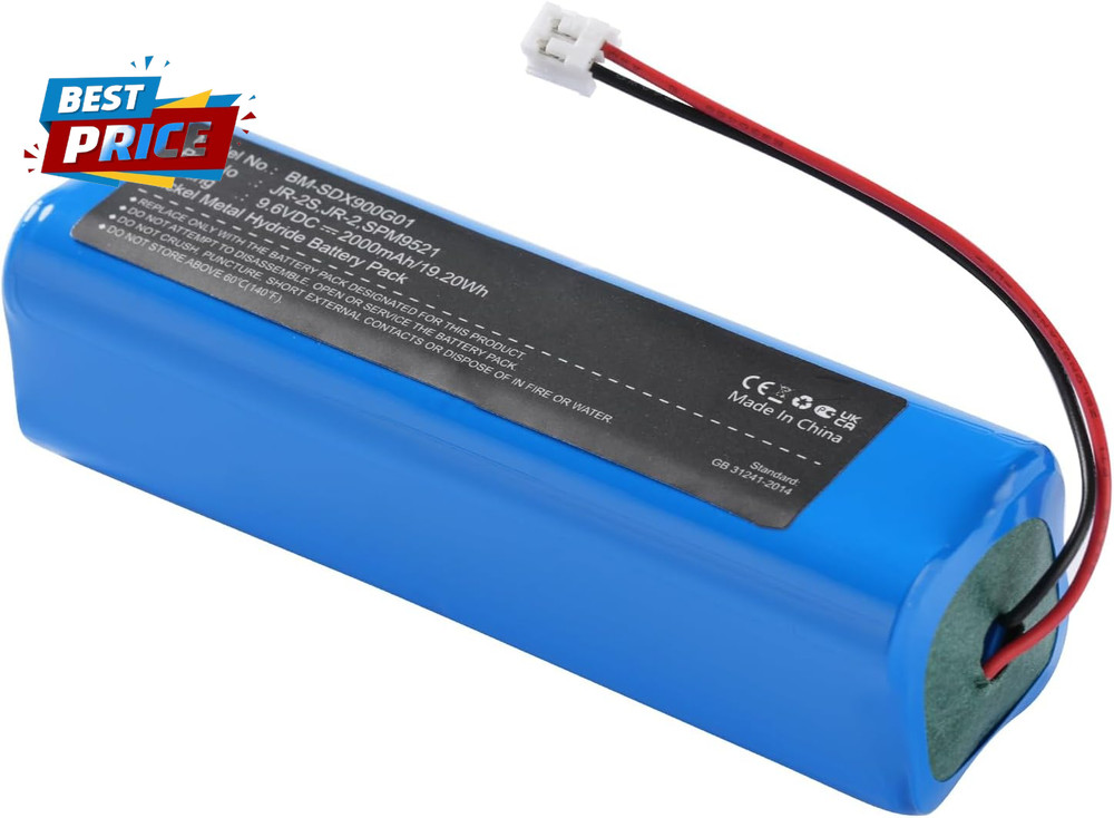 2000Mah Spektrum DX7 Transmitter Battery Replacement for DX6 Transmitter Older D