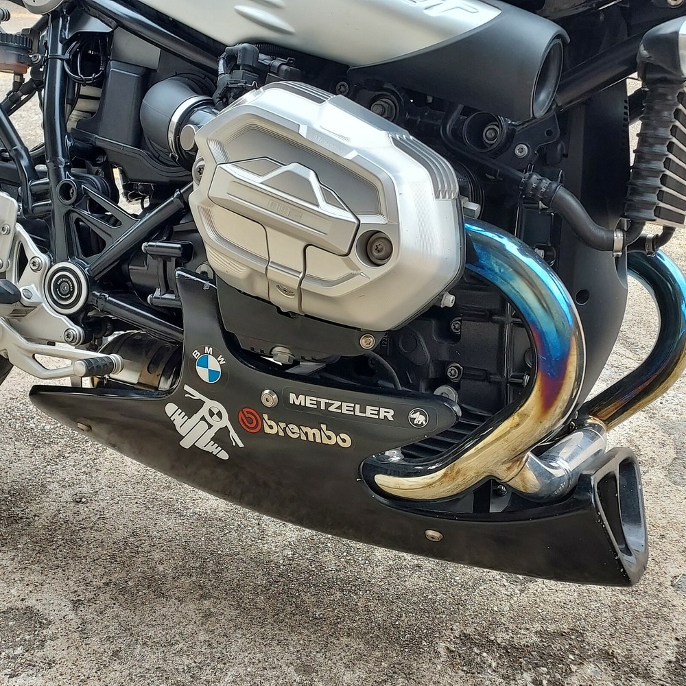 Boxer cafe racer motorcycle decal