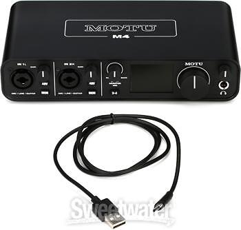 MOTU M4 4x4 USB-C Audio Interface