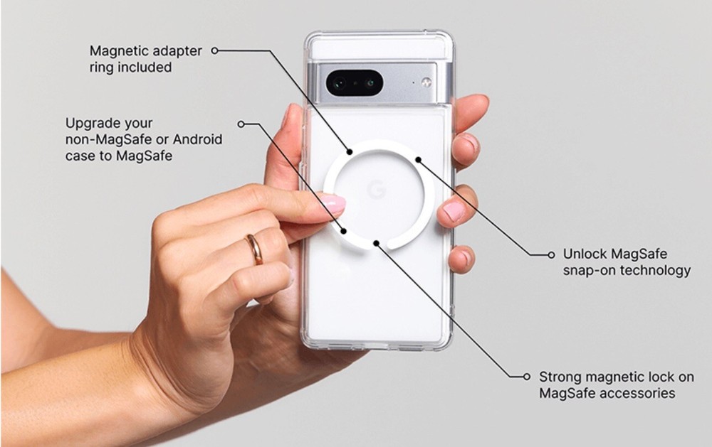 Popsockets Magnetic Adapter Ring - WHITE