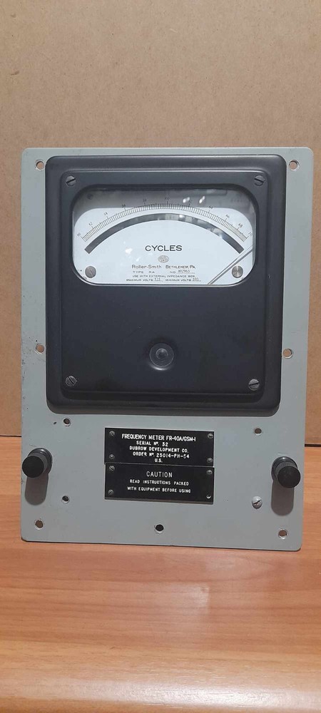 Army FREQUENCY METER US ARMY fr-40a/gsm-1