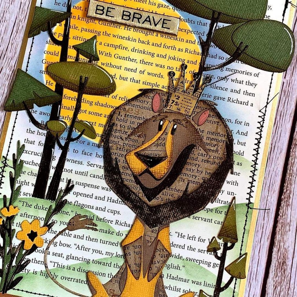 Sizzix Thinlits Funky Toadstools 5PC set #665216 Retail $19.99 by Tim Holtz