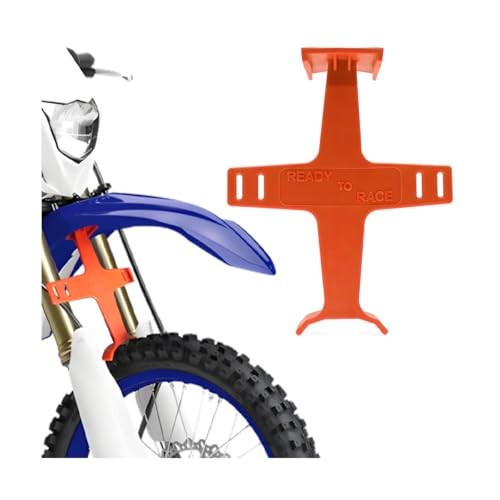 Motorcycle Suspension Fork Support Guard Transportation Protector, Orange