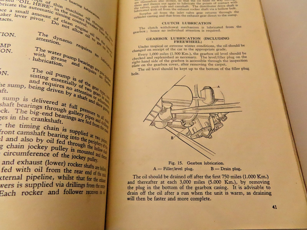 ROVER 1950 Models Instruction Manual ..*