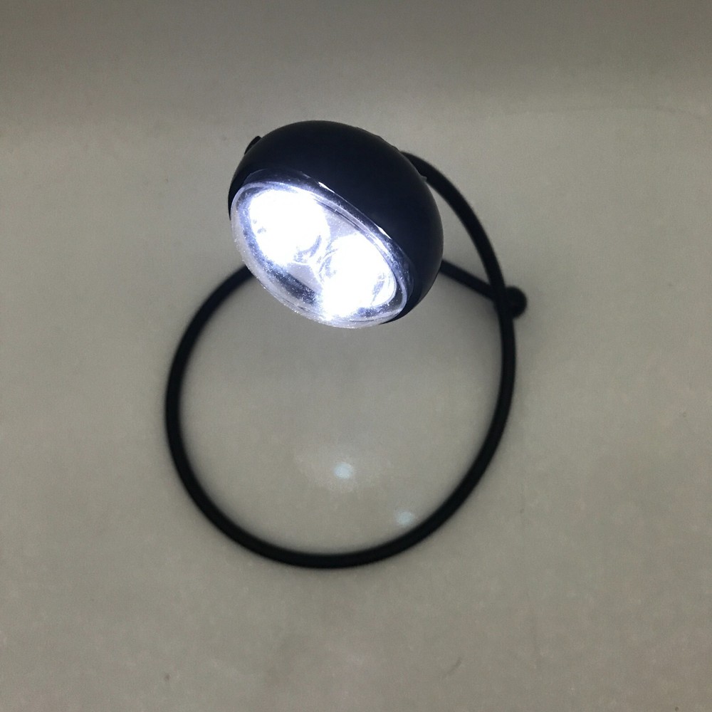 Flexible LED Reading Light Battery Operated Black