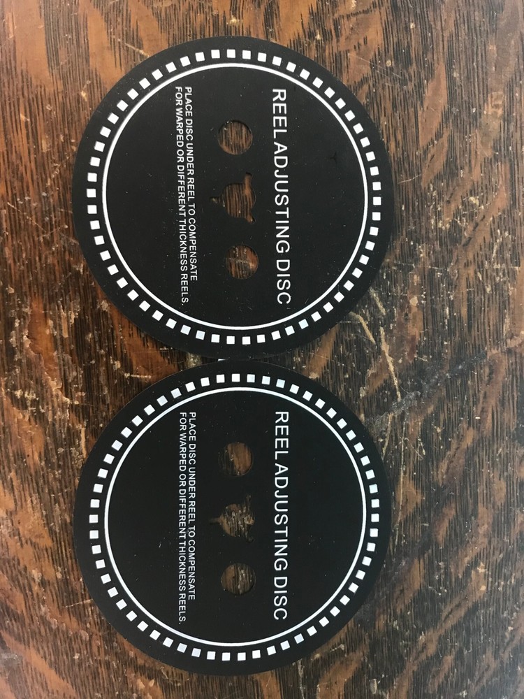 Burlington Recording Reel To Reel Adjustment Discs (PAIR)