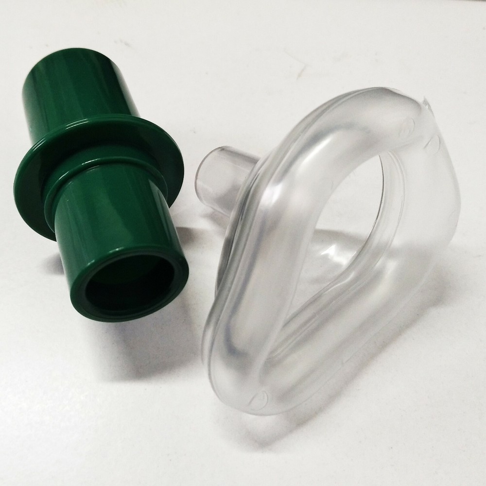 10 CPR Assistant Neonate CPR Pocket Resuscitator Training Masks w Practice Valve