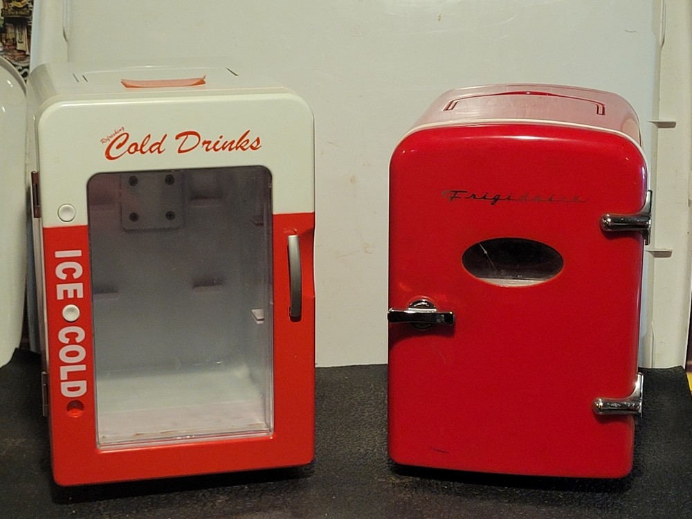 Frigidaire & Thermoelectric Refreshing Ice Cold Drinks Mini-Refrigerator's (2)