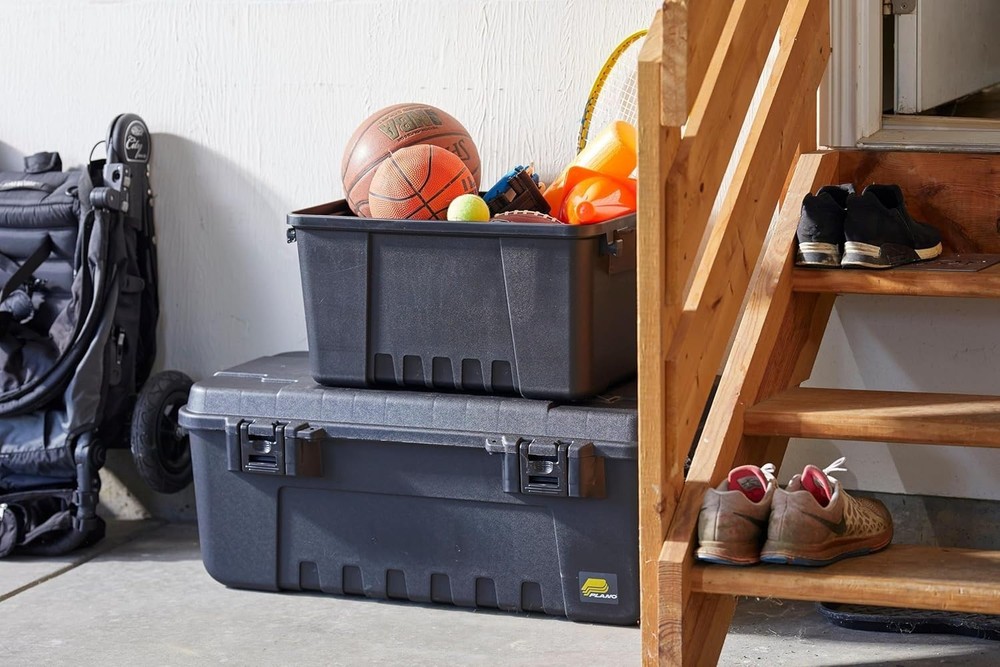 Versatile Stackable Storage Trunks - Ideal for Home, Travel & Tool Storage