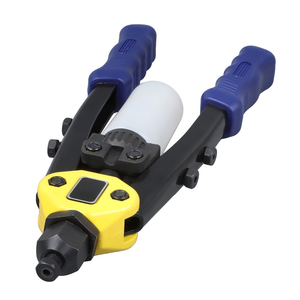 1/4 Multi-purpose Pop Rivet Gun Kit 210Pcs Blind Rivets 13" Hand Riveter Tool