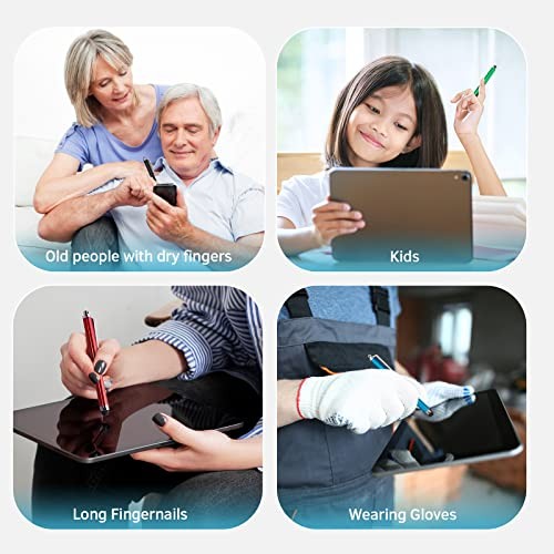 Stylus Pens for Touch Screens, High Precision Universal Stylus for 10-Pack