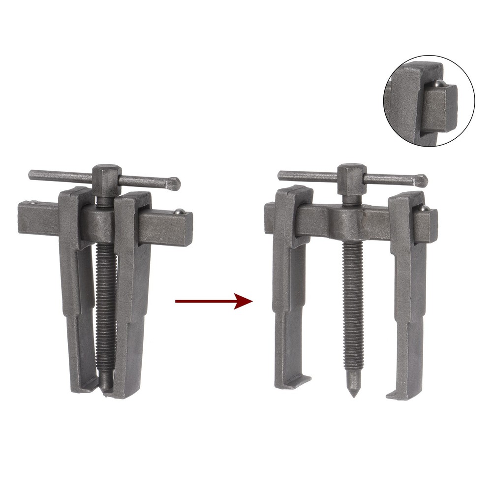 2-Jaw Gear Puller 3" Carbon Steel Separate Lifting Device