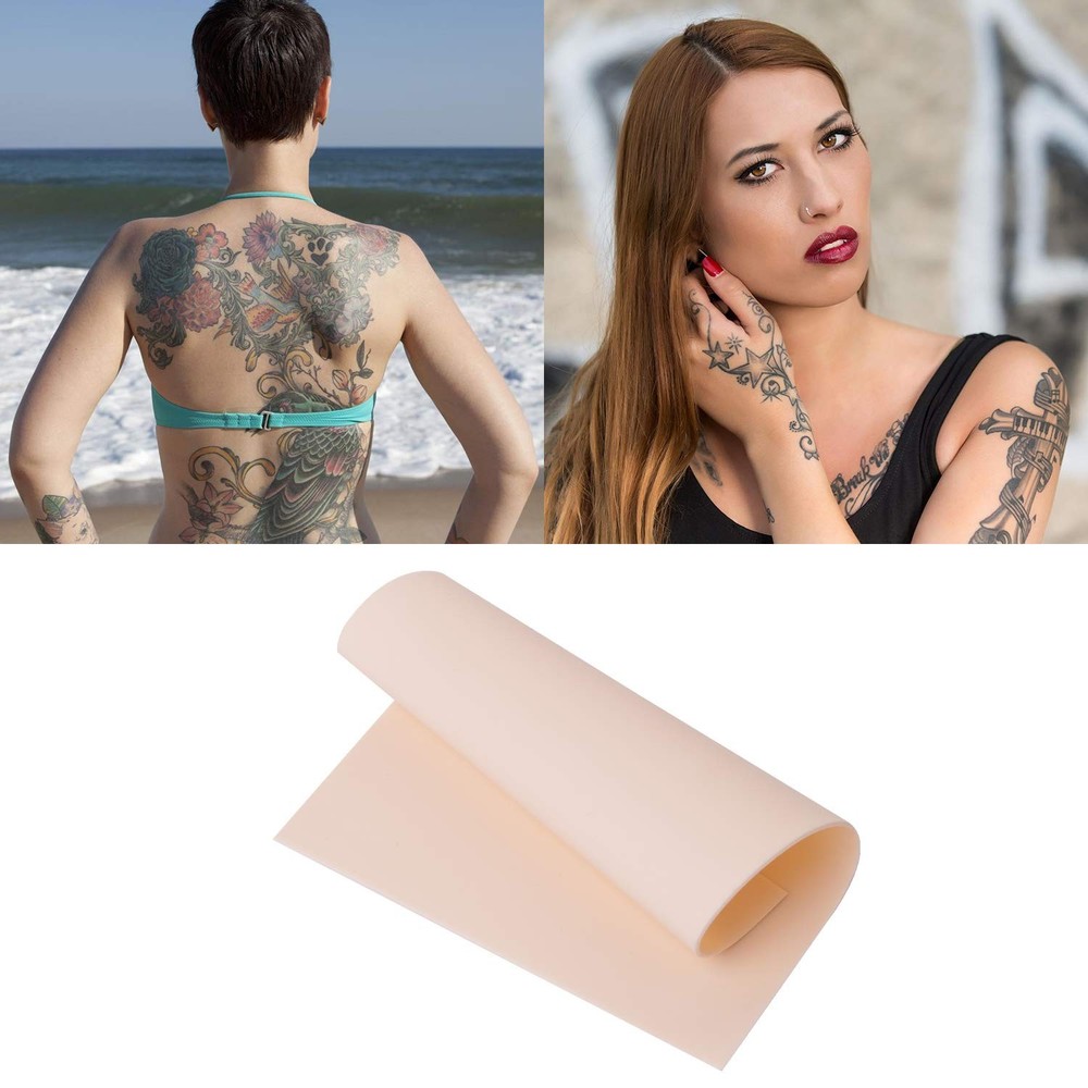 10 Pcs Blank Tattoo Practice Skins Microblading Eyebrow Practice Skin