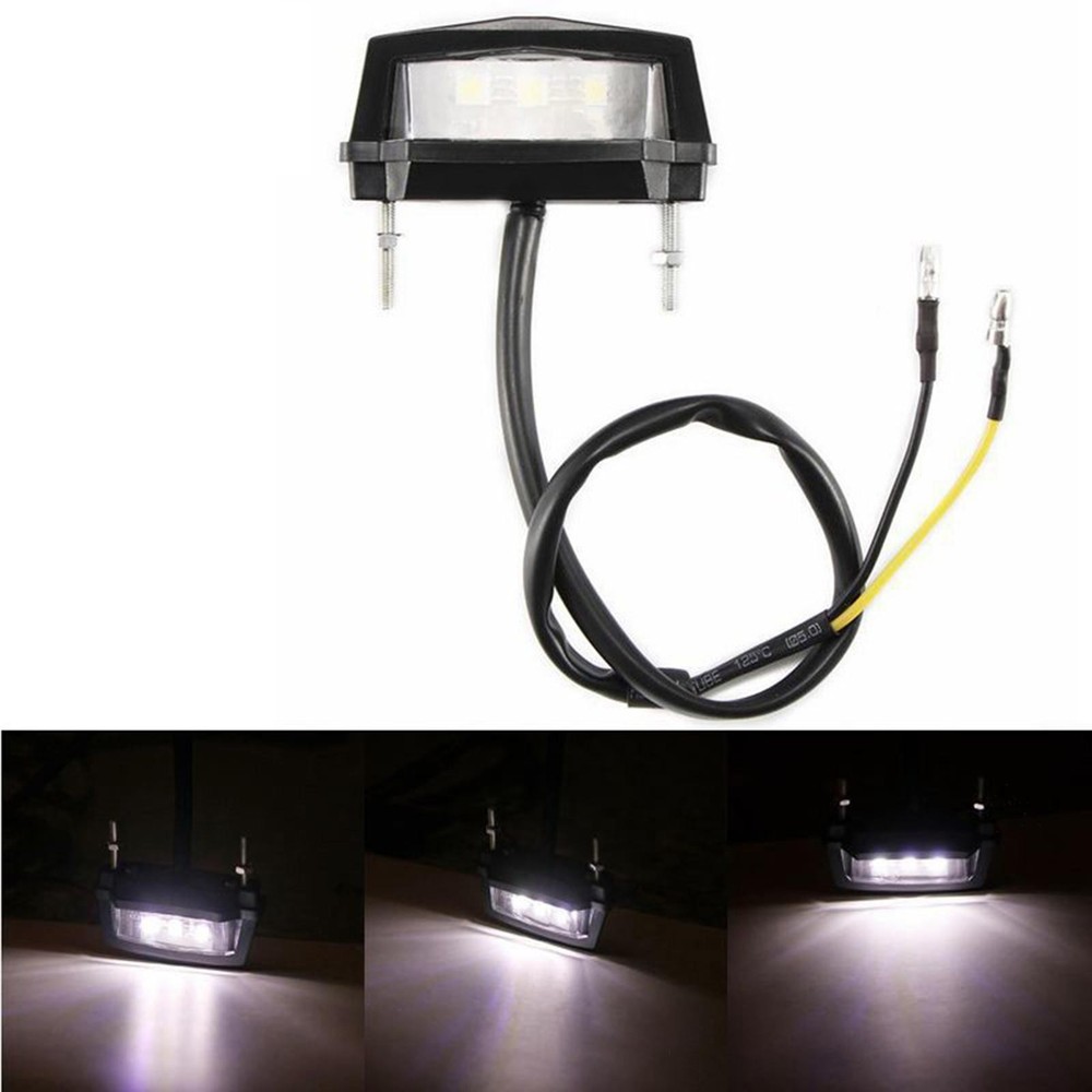 Generic License Plate Lamp Assembly Practical Waterproof High Performance
