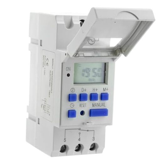 Programmable Relay, HD Display, High Precision, Smart Chip, Power Failure Timer