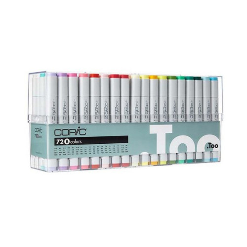 COPIC Twin Marker 72 Color B Set