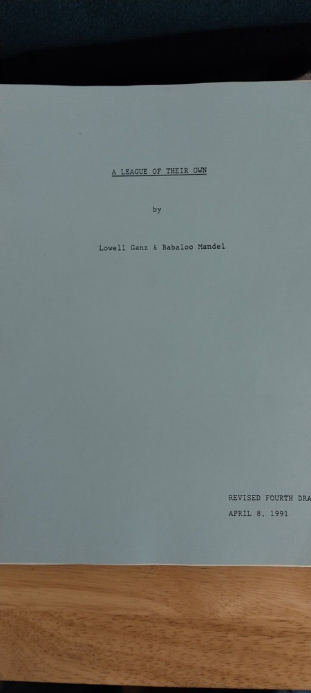 A league of their own revised script april 1991 original