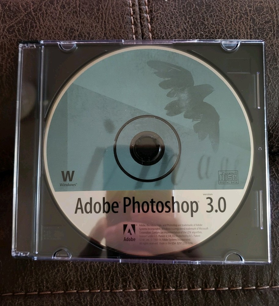 Vintage Adobe Photoshop 3.0-Disc Only