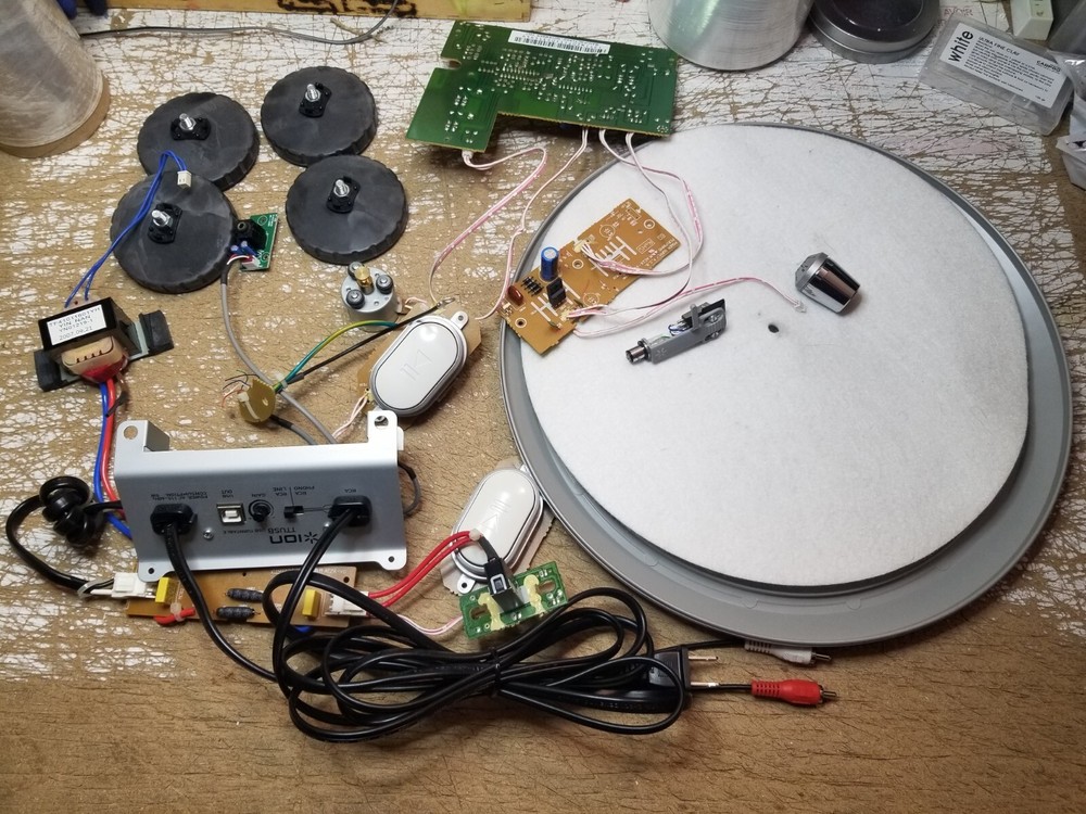 Turntable Ion TTUSB FOR PARTS - ! PLEASE ASK WHICH PART YOU NEED !