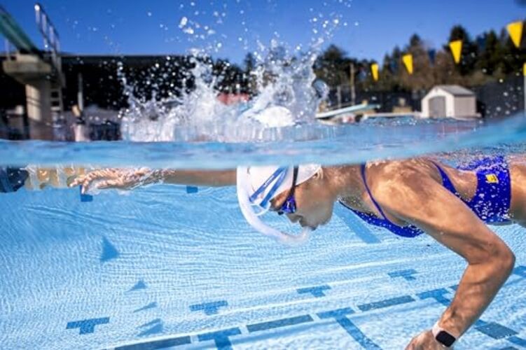 Stability Swimmer’s Snorkel - Bracketless - Center-Mount Swim Training Glacier