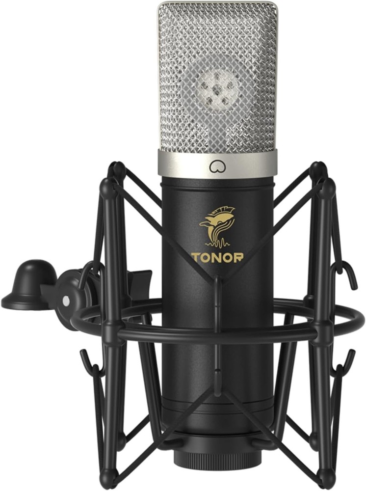 TONOR Condenser Microphone 192kHz/24Bit, USB Cardioid Computer Mic Kit with...