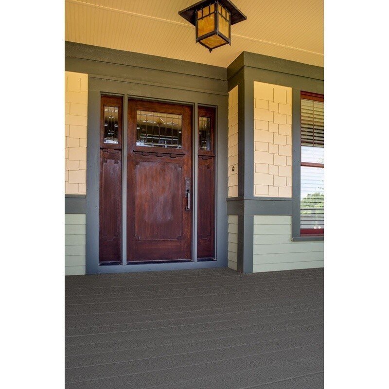 Waterproof Solid Color Coating Wood & Concrete Textured Slip-Resistant Finish US