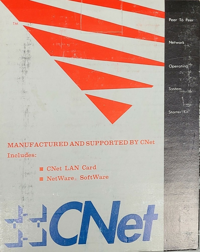 Cnet Peer to Peer Network(Netware Lite) OS Starter Kit, 16-04-0068-02