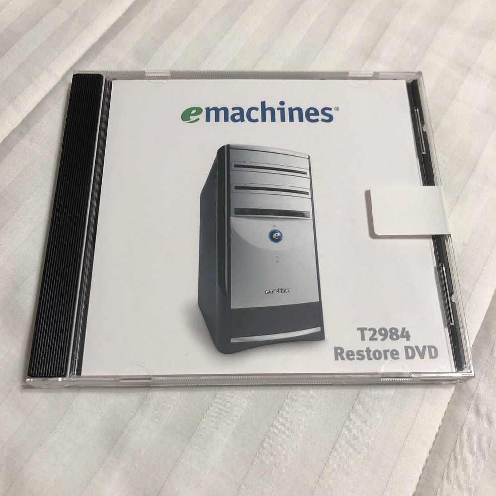 emachines T2984 Restore  DVD - Sealed