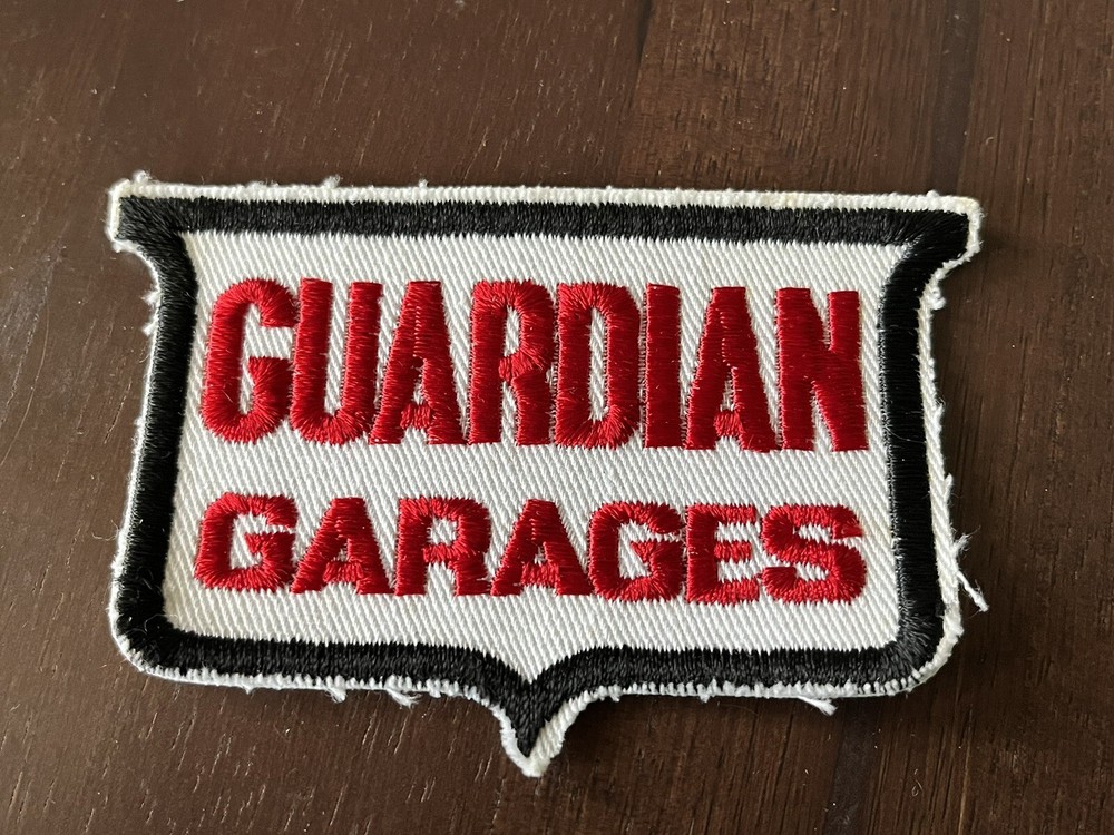 Vintage “GUARDIAN GARAGES’ Souvenir Patch
