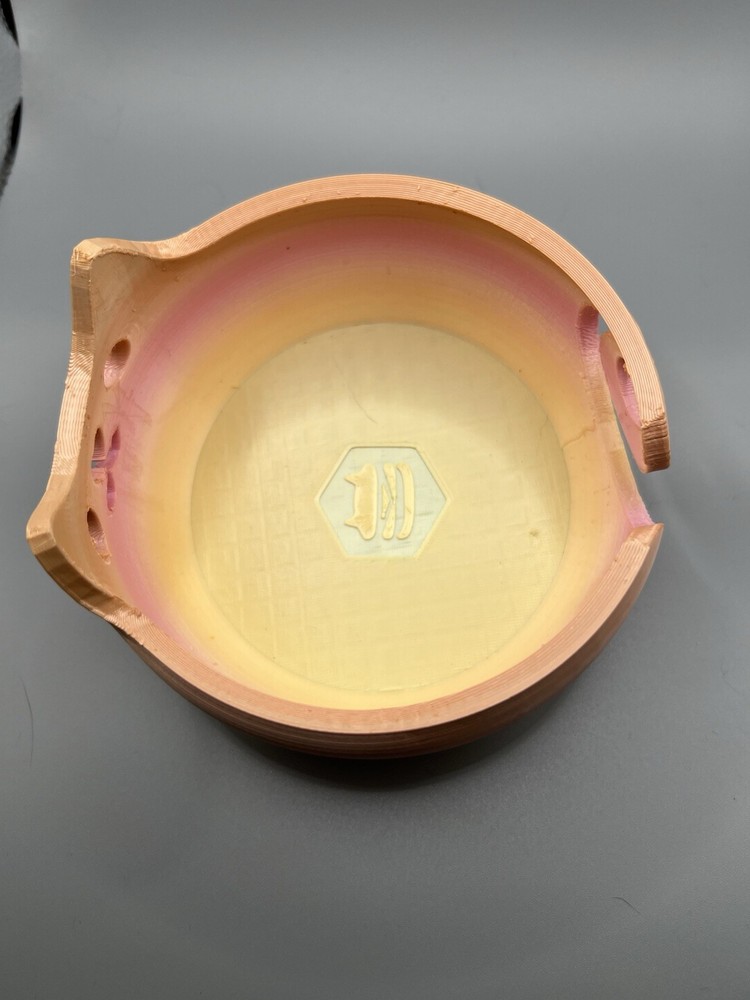 Cat Shaped Yarn Bowl Cute Multi Colored 3D Filament Printed