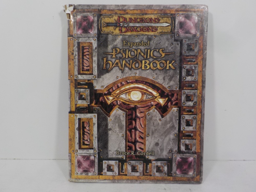 A0223 Dungeons and Dragon Expanded Psionics Handbook Hardcover