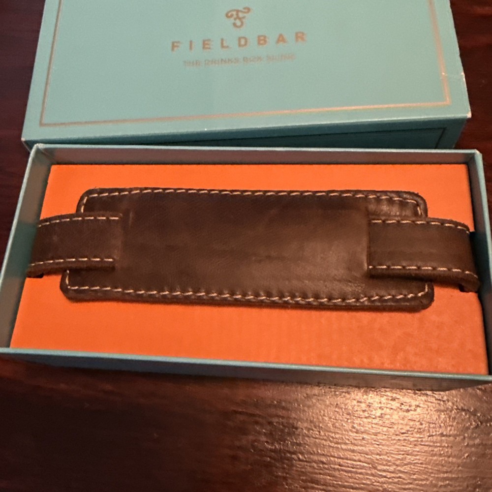 Genuine FIELDBAR Drinks Box Adjustable Leather Sling Carrying Strap