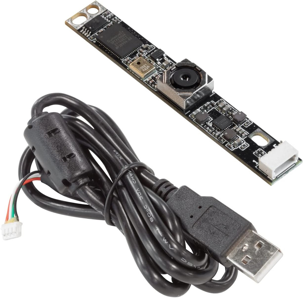 8MP Autofocus USB Camera, IMX179 Lightburn Camera with Microphone, Ultra HD Embe