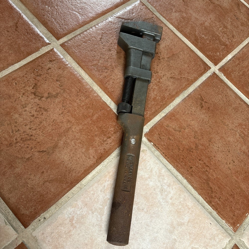 Vintage Billings Pipe Wrench 18”