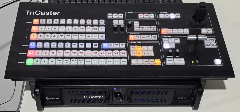 Newtek Tricaster XD455 TCXD455 Live Video Production System with Control Surface