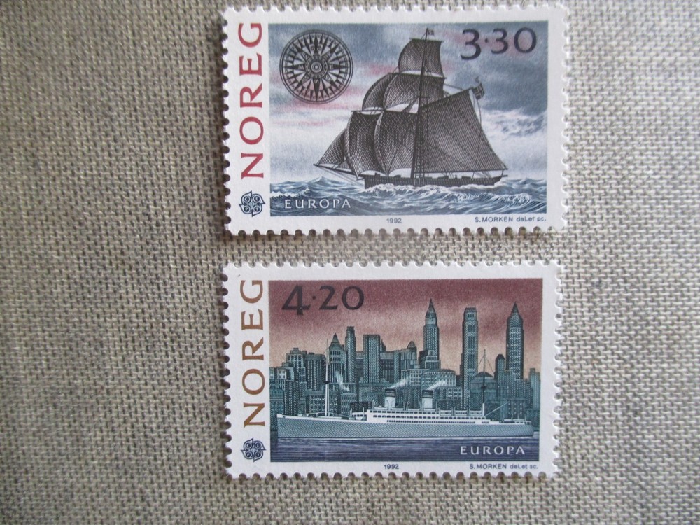 Norway, Scott# 1024-1025, MNH