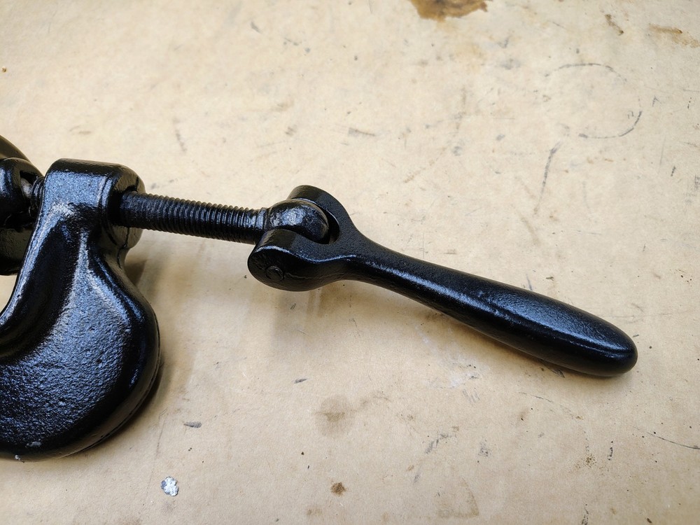 Vintage Pexto Bench Mount Stand For Crimper Roller Bead Forming Roll Machine