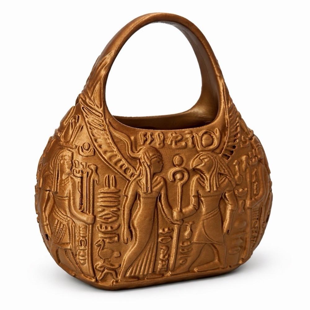 Egyptian Decorative Sculpture – 3D Printed Ancient Egypt Hieroglyph Statue