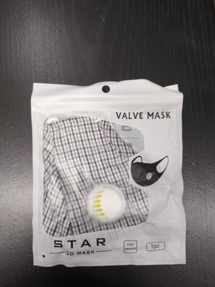 Reusable Face Mask Polyester W/Filter Free S&H!